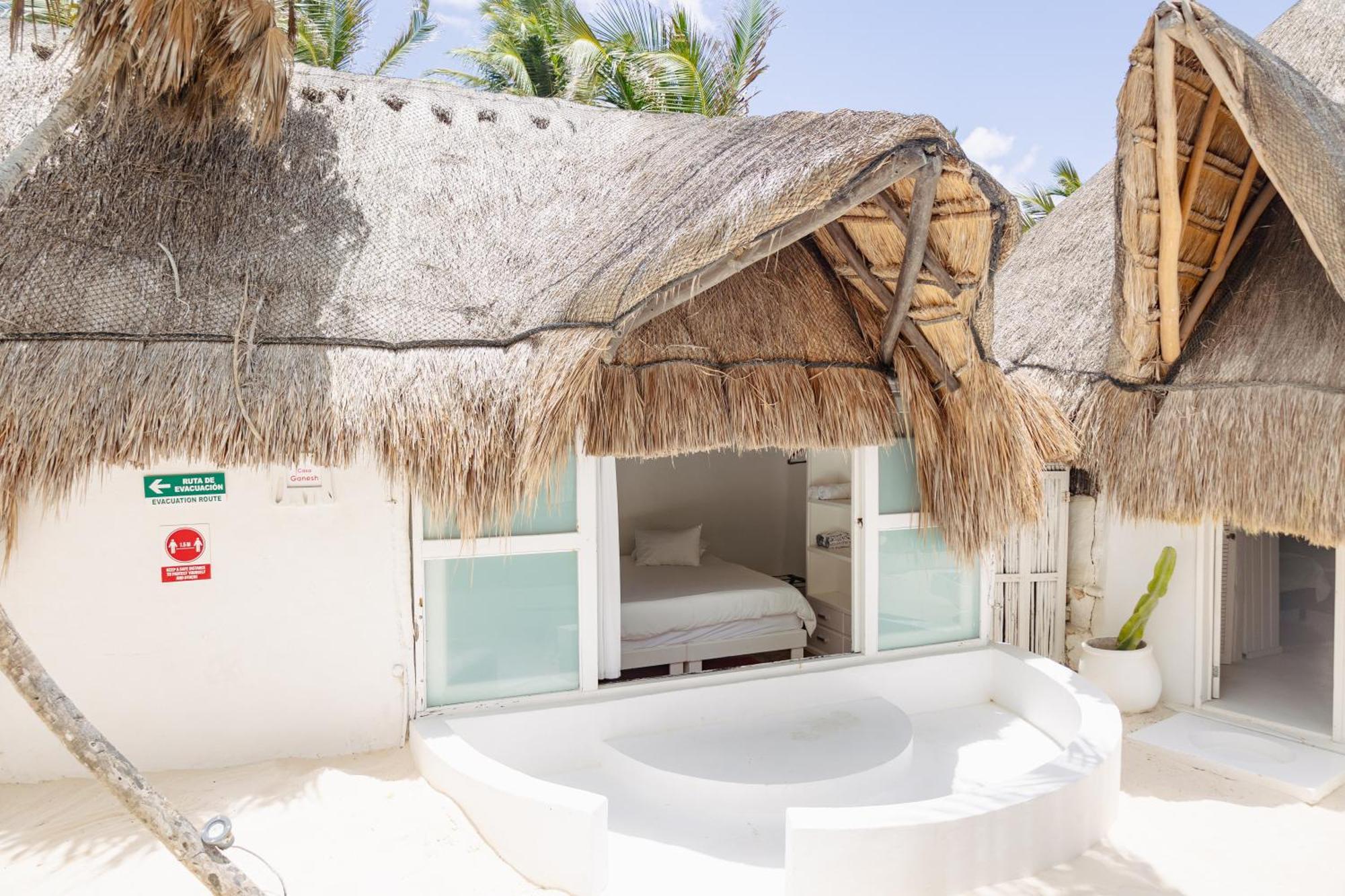 Shambala Beach House Tulum Villa Exterior photo